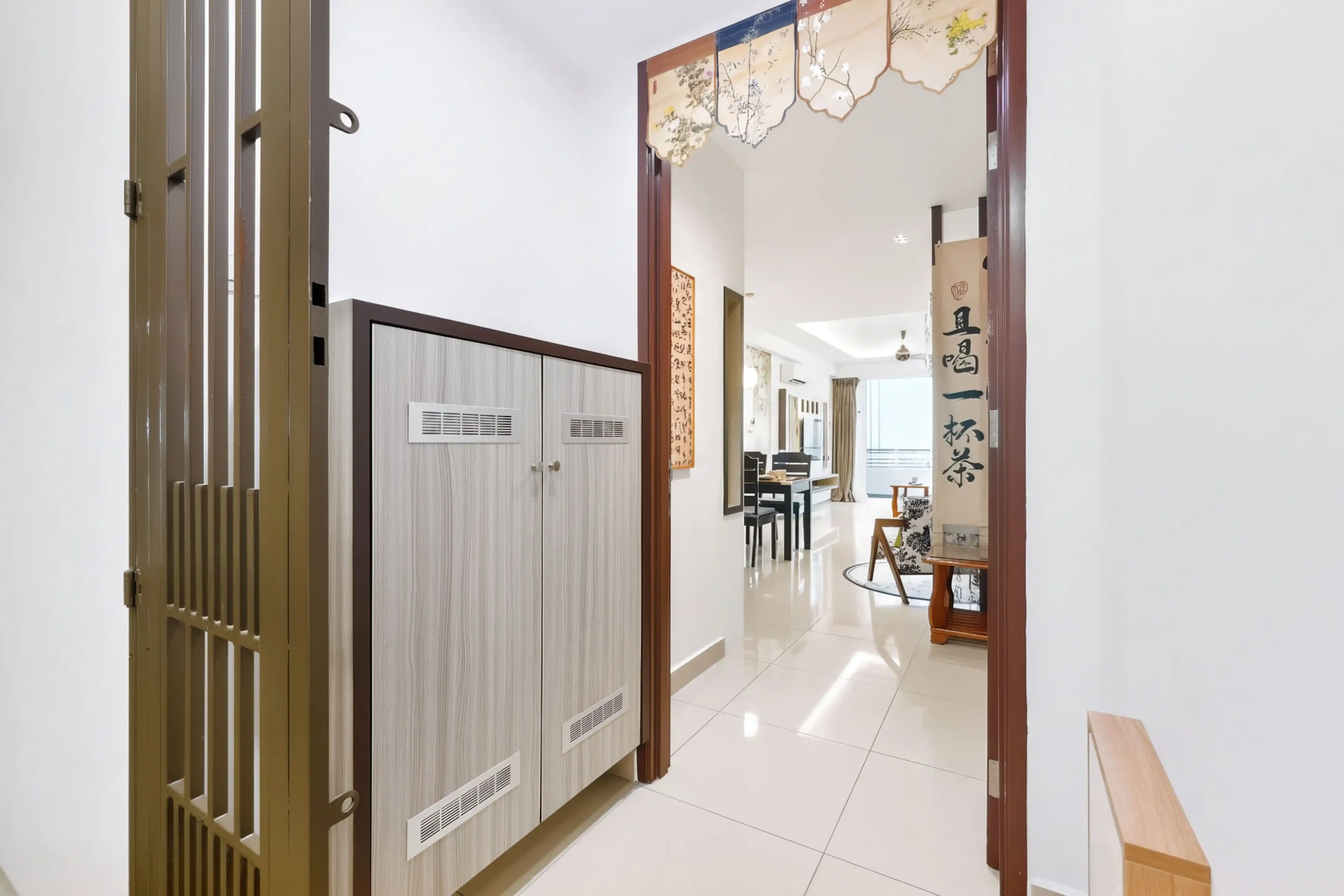 High-altitude 3-bedroom apartment homestay with modern Chinese decor in Ipoh