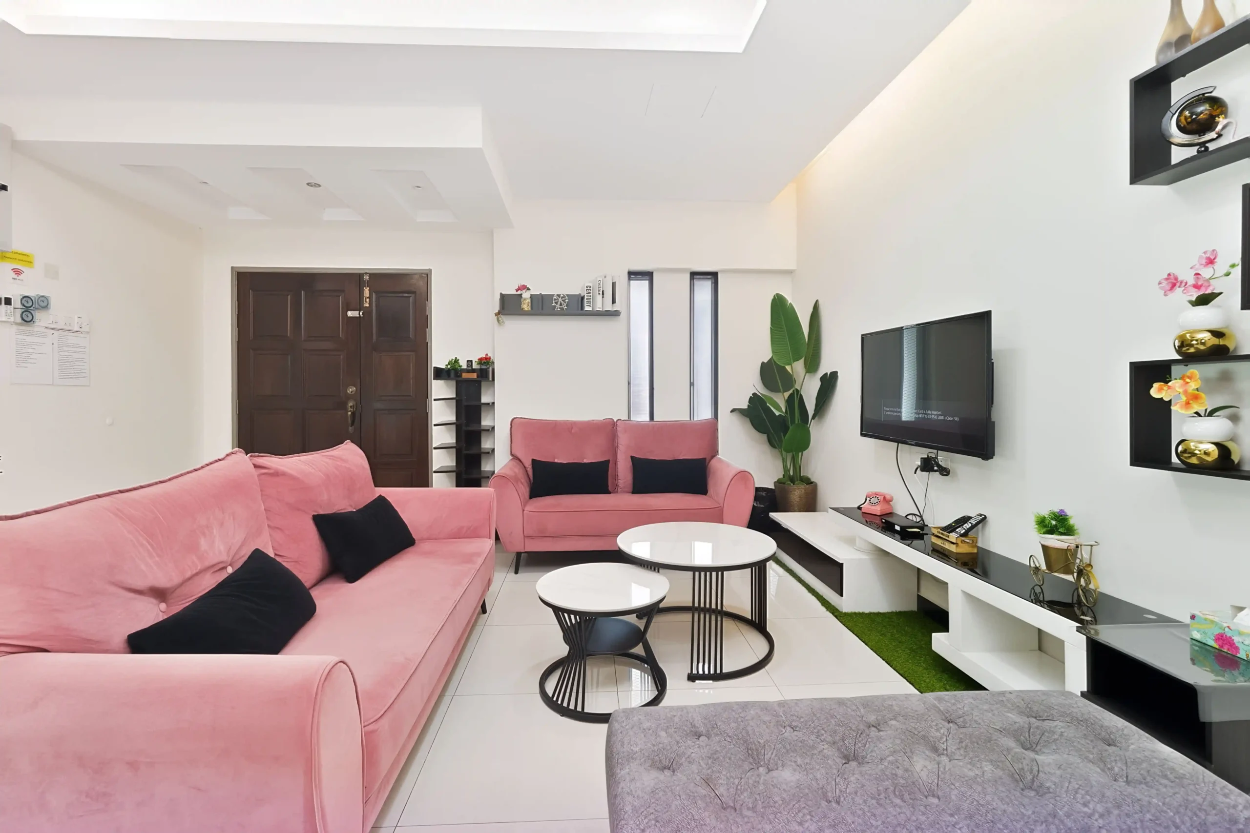 Bright and cozy living hall for large group gatherings and events in Ipoh